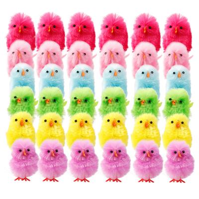 China High Quality Stuffed Doll Product Kids Mini Easter Chicken Orange Mouth Easter Gift Plush Toy for sale