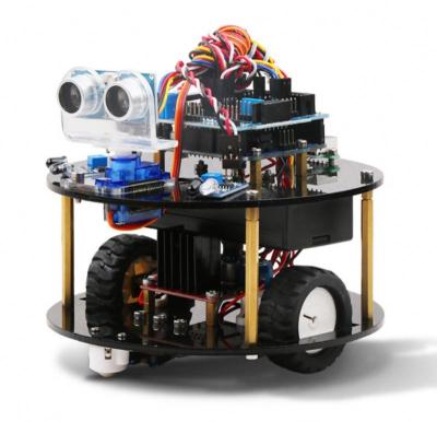 China DIY Students Student Smart Chassis Car Kit for Arduino Kits Support for Mixly Scratch Rig Programming for sale