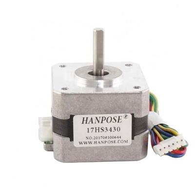 China 17HS3430 Nema17 Stepper Motor 42BYGH 0.4A 28N.cm Motor For 3D Printer 17HS3430 for sale