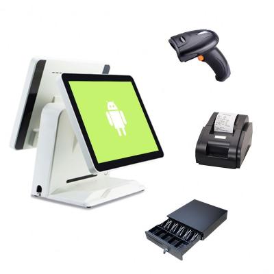 China Shopping Mall Restaurant Touch Screen Android Cashier Machine Pos System Market Cash Register For Sale for sale