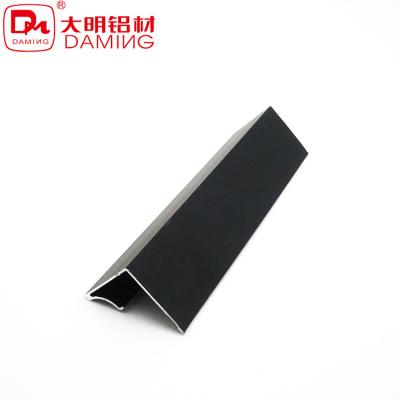 China Modern Ceiling Aluminum Square Corner Strip Tile Molding Trim for sale