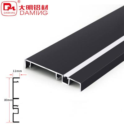 China Modern Hot Selling New Design Led Strip Light Skirting Board Profile Led Skirting for sale