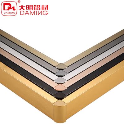 China Factory Direct Sales Aluminum Skirting Board Modern Decorative Metal Skirting Board for sale