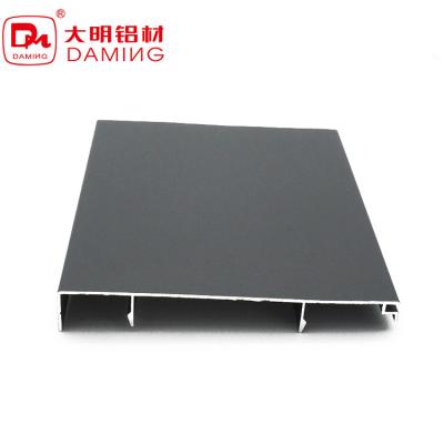 China Modern Decorative Aluminum Skirting Line Extruding Board Skirting Board Profile for sale