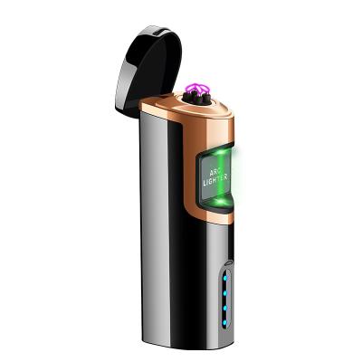 China Modern High Quality Ultraviolet Induction ARC Lighter Electronic Cigarette Cigar Windprooflighters With Customize Logo for sale