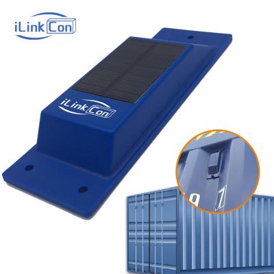 China iLinkCon Large Container GPS Tracker Solar Battery Container Global Tracking 4G Tracking Monitor 4G Seal Hidden GPS Tracker for sale