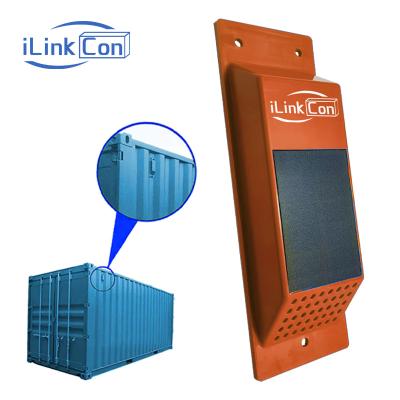 China Global Container Tracking iLinkCon Container GPS Tracker 4G Roaming Global Tracking Large SIM Solar Battery Seal Hidden GPS Tracker for sale