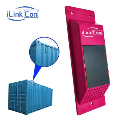 China Global Container Tracking iLinkCon Container Tracking Global Roaming Solar 4G GPS SIM Container Monitor Large Battery for sale