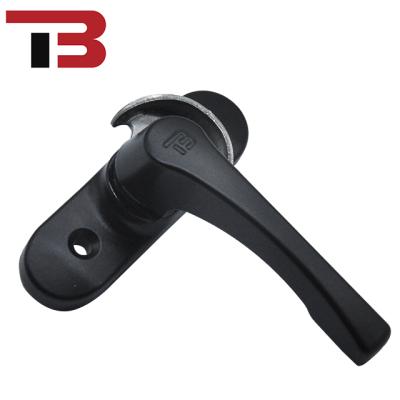 China Unique Lock Handle Factory Outlet Crescent Lock Aluminum Window Accessories Casement Door Window Lock Single Handle for sale