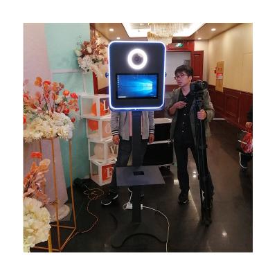 China Wedding selfie light weight touch screen photo booth for sale