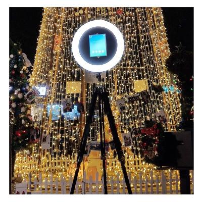 China Wholesale ring light ipad photobooth machine cheap portable seflie ipad photo booth shell for sale