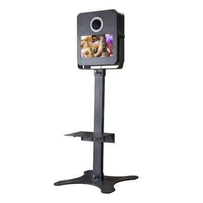 China Portable Photobooth Kiosk Wedding Selfie Photo Booth Machine With Camera And Printer for sale