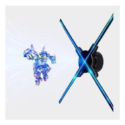 China Multiple Size 3d Led Hologram Advertising Fan Projector 3d Holographic Display for sale