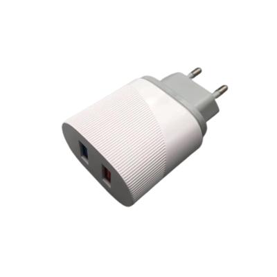 China High Speed ​​New Small Factory Accessories 2u 2A USB Mobile Phone Charger Wall For V8 for sale