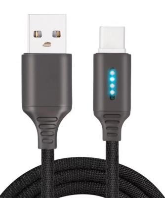 China Smart Multi Function Data Transfer Cable Suitable For Android 2A Data Cable Braided USB Fast Charging Cable for sale