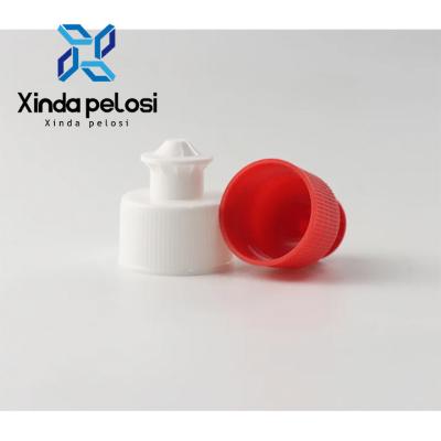 Chine 28 410 24 410 28 400 Bouchon de poussée pour bouteilles d'eau Bouchon de détergent Emballage cosmétique Plastique à vendre