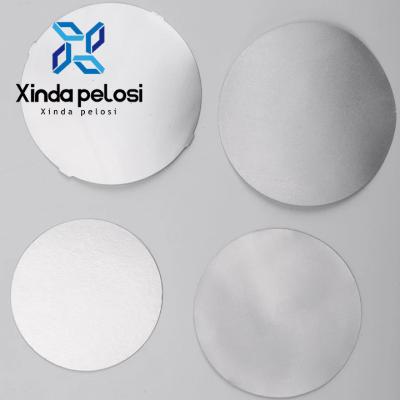 China Aluminum Foil Yogurt Lids Induction Sealing Liner PET PE PP Bottle Cap Seals Lids Oil Bottle for sale