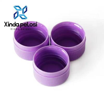 China Round Plastic Juice Milk Tea Juice Beverage Drink PET Bottle Screw Cap for sale