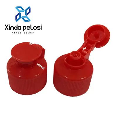 China OEM Liquid Dish Wash Cap Flip Top Butterfly Flip Top Cap Voor Shampoo Flesje Te koop