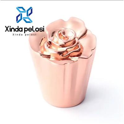 China Luxury Perfume Pump Sprayer Supply Kinds Metal Perfume Zamak Cap for sale