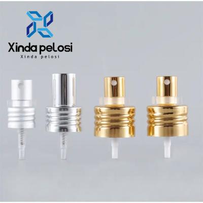 China Bottle Perfume Pump Sprayer Head Perfume Fine Mist Sprayer Easy Crimp Spring Outside for sale