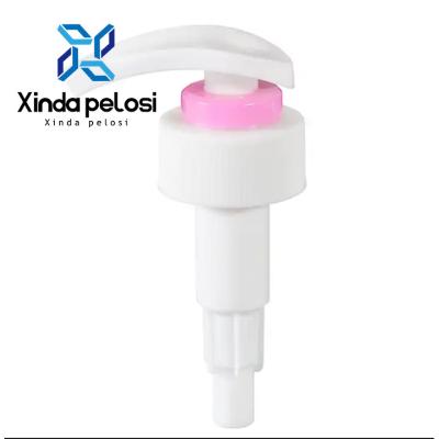 China Gepersonaliseerde kleur recyclebaar Up Down Lock Plastic Lotion Pump voor cosmetische accessoires te koop Te koop