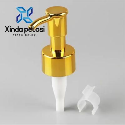 China Pompas de baño con cerradura de tornillo de oro liso en venta