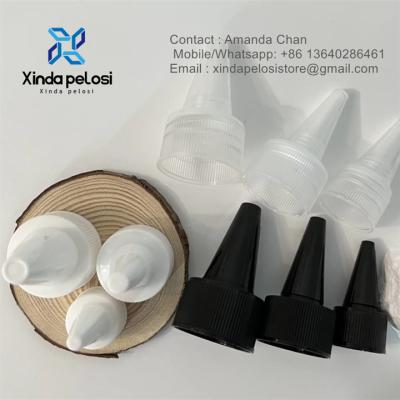 China Plastic Nozzle Twist Caps With Dropper Honey Bottle Twist Top Cap for sale