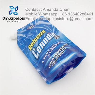 中国 Convenient Bag Laundry Detergent Spout Pouch Liquid Hand Soap Refill Pouch 販売のため