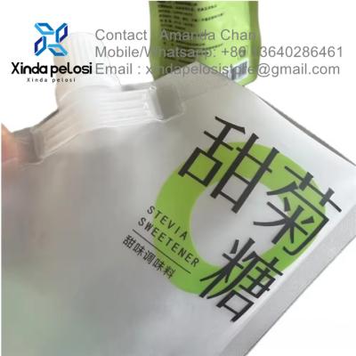 China Food Storage Bag Pouch For Milk Or Jelly Packaging Spout Pouch Bags for sale