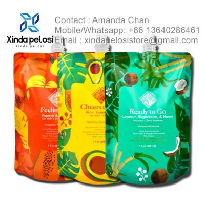 China Stand Up Spout Pouch For Liquid Packaging / Juice Jelly Bag / Food Packaging zu verkaufen