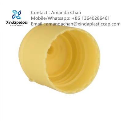 China Plastic White Ribbed Flip Top Cap Flip Top Shampoo Caps For Body Lotion for sale