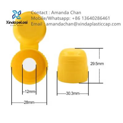 China Plastic Flip Top Cap Flip Top Honey Sauce Oil Squeeze Sport Bottle Cap for sale