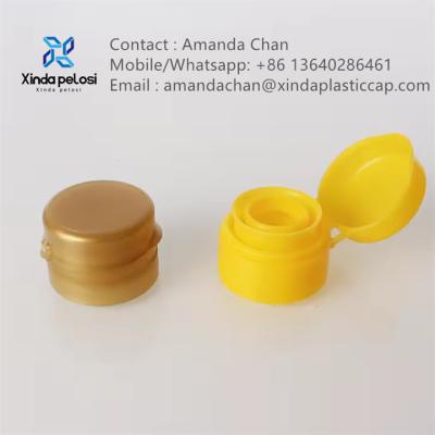 China Plastic shampoo fles dop lotion deksel plastic flip cap top cap Te koop