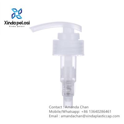 China Kunststofflotion Pump Reisebflaschen Pump Dispenser Kopf für Shampoo Pump Flasche zu verkaufen