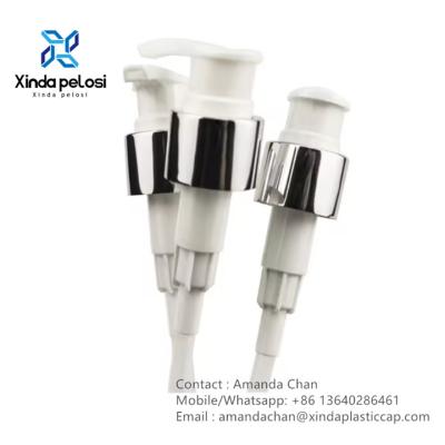 China Aluminum Plastic Cap Soap Dispenser Pump Lotion Dispenser Pump for bottle for sale