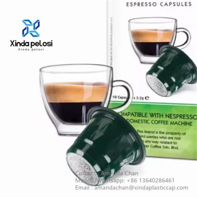 Κίνα Factory Coffee Capsules Aluminum Foil Empty Coffee Pods With Heat Sealing Lids προς πώληση