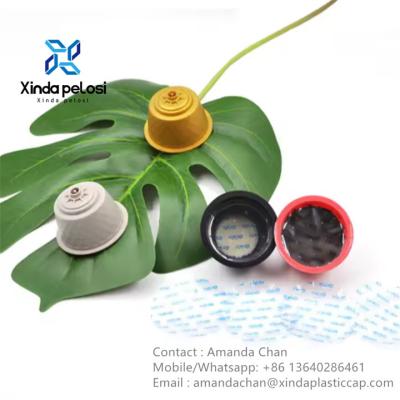 Κίνα Wholesale Plastic Empty Dried Coffee Capsule Cup With Aluminum Foil Lids προς πώληση