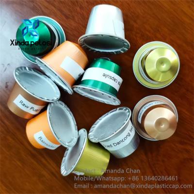 중국 New Design Aluminum Nespresso Refillable Capsules Heat Durable Empty Capsules 판매용