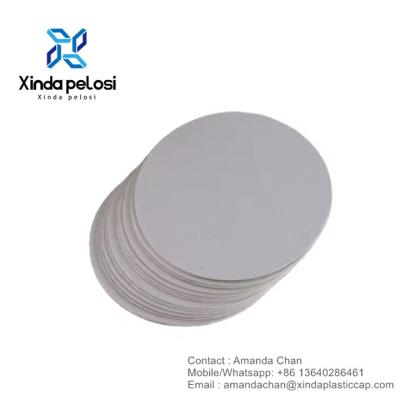 China Pressure Sensitive Induction Cap Sealing Liner For Cosmetic Bottle Plastic Jars for sale