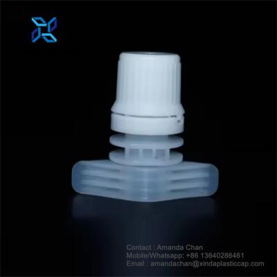 China Factory Plastic Nozzle Spout With Cap For Beverage Deteregent Pouch Packaging for sale