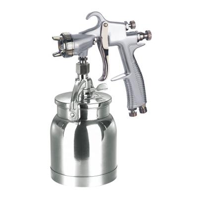 China TOP coat / varnish AIR GREEN hvlp air paint spray gun air gun with aluminum spray gun cup for sale