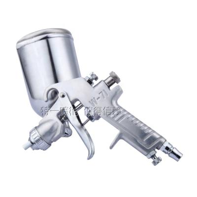 China Coat/Varnish AIRGREEN W-71G High Efficiency Air Spray Gun With Aluminum Pot For Painting for sale