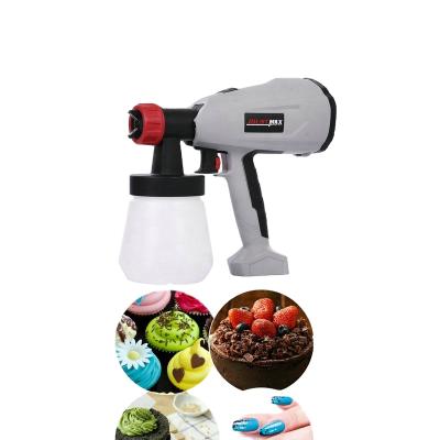 China Aluminum Alloy Electric Spray Gun Paint Sprayer Cake Chocolate Sprayer with Adjustable Flow Control for sale