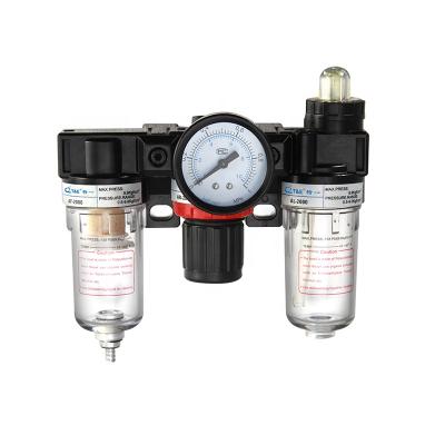 China Aluminum Alloy Pneumatic Air Filter Regulator Oil Grease Lubricator for sale