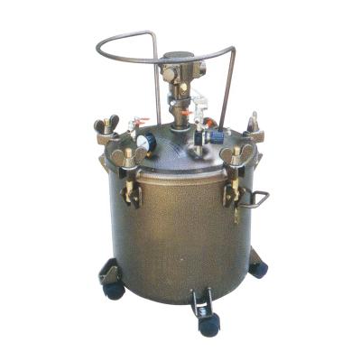 China GREEN Aluminum AIR Stainless Steel Paint Tank 40 Liter 40L Air Pressure Paint Tank for sale