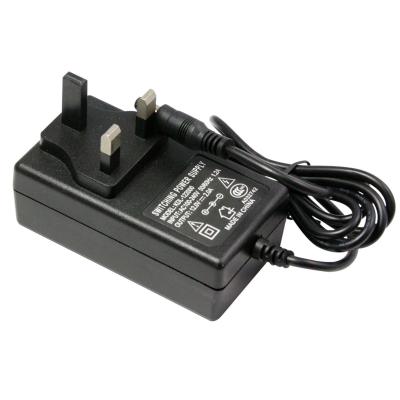 中国 イギリス 電源アダプタ 5vdc 5.5mm 2.1mm 9v/3a 12v 2a ラップトップ電源アダプタ 販売のため