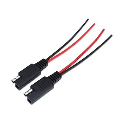 Cina Cable di estensione SAE solare 18AWG 30CM 2 pin Disconnessione rapida in vendita