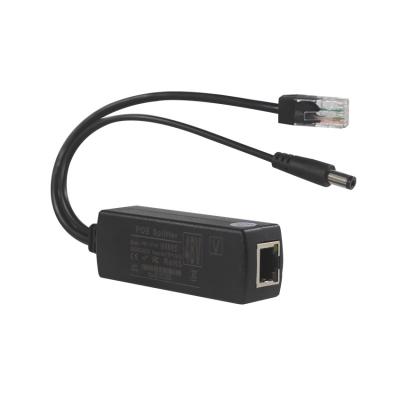 China 802.3Af 100Mbps 12V POE Injektor Splitter Industrieabzug Dc 5525Mm zu verkaufen