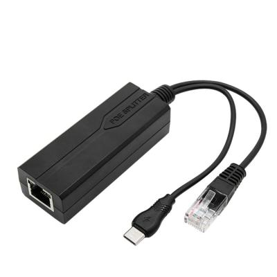 China 1Gbps Gigabit 12V 3A Adaptador de divisores PoE para el puerto de accesorios de cámara IP en venta